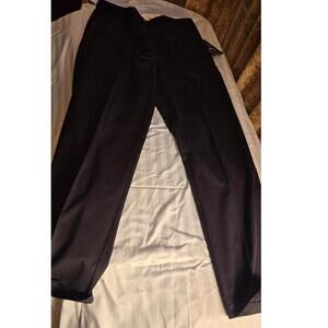 Birgens NY Black Elastic Waist Pants Womens Size 10 Stretch